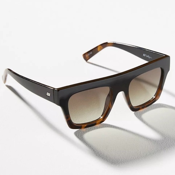 ANTHROPOLOGIE Le Specs Subdimension Square Sunglasses NEW - Picture 1 of 10